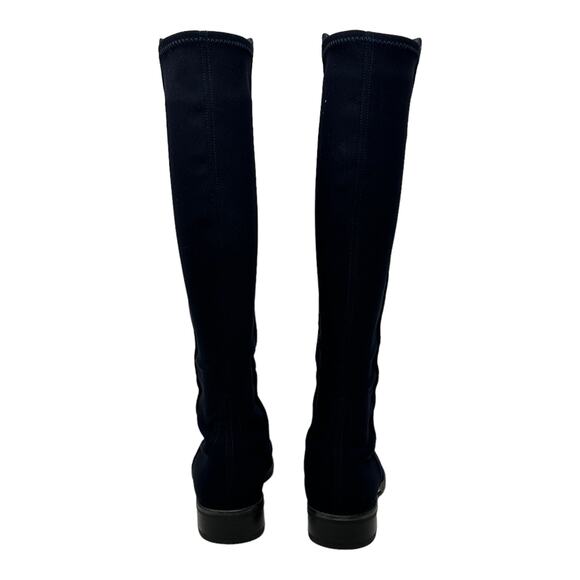 Stuart Weitzman blue leather 5050 knee length boots size 7M - Picture 15 of 16